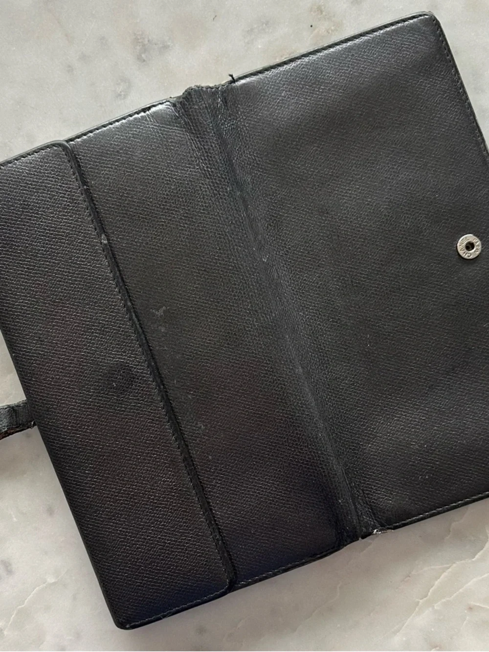 CHANEL Black Caviar Leather Long Wallet with CC Button - Picture 10 of 10